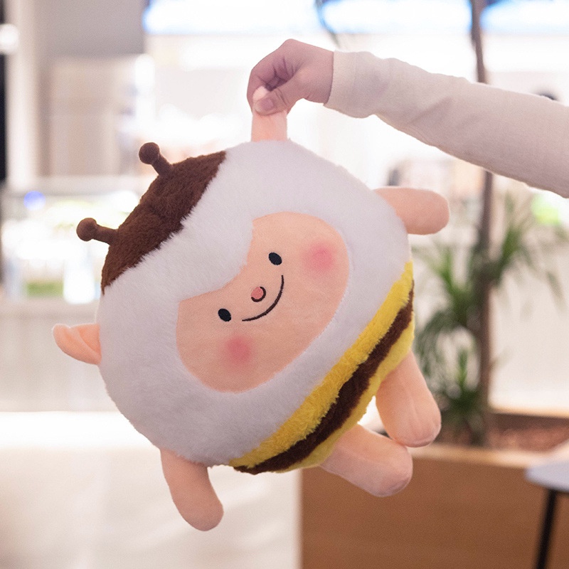 Thú bông Cừu Ong vui vẻ Ráp biểu cảm dễ thương dùng làm thú nhồi bông,trang trí phòng ngủ, quà tặng sinh nhật bạn bè