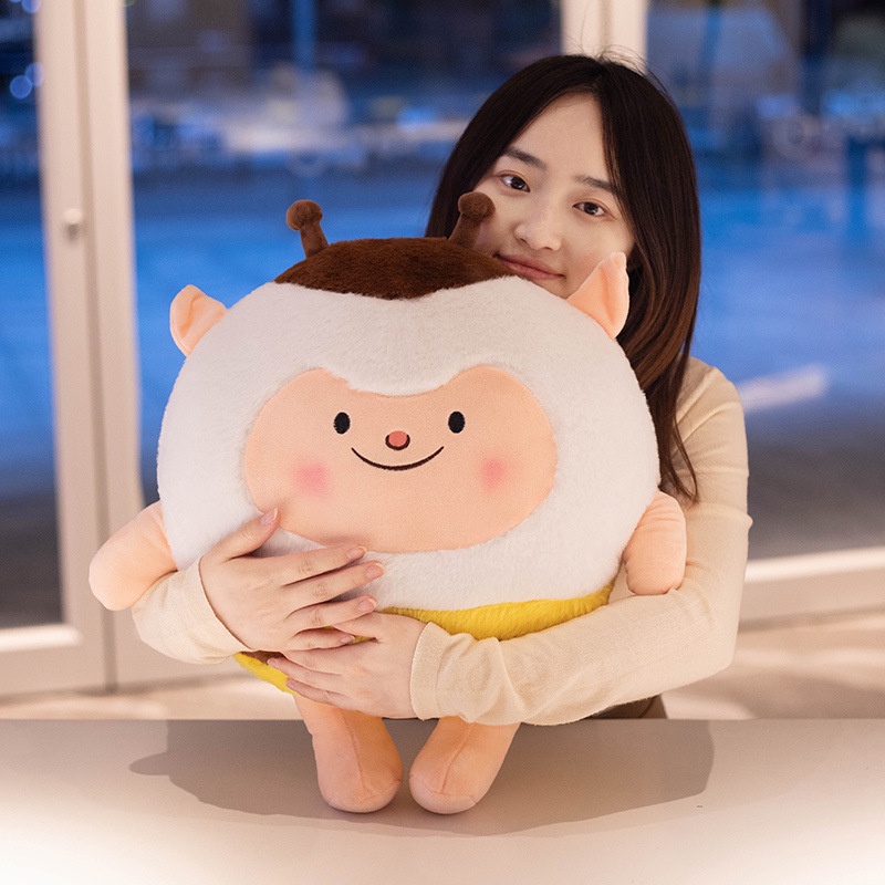 Thú bông Cừu Ong vui vẻ Ráp biểu cảm dễ thương dùng làm thú nhồi bông,trang trí phòng ngủ, quà tặng sinh nhật bạn bè