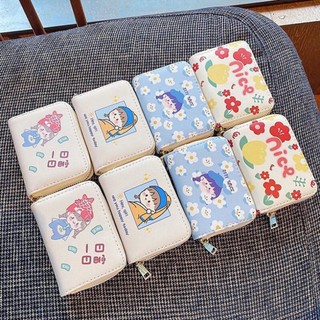 Ví cầm tay họa tiết cô gái xinh xắn