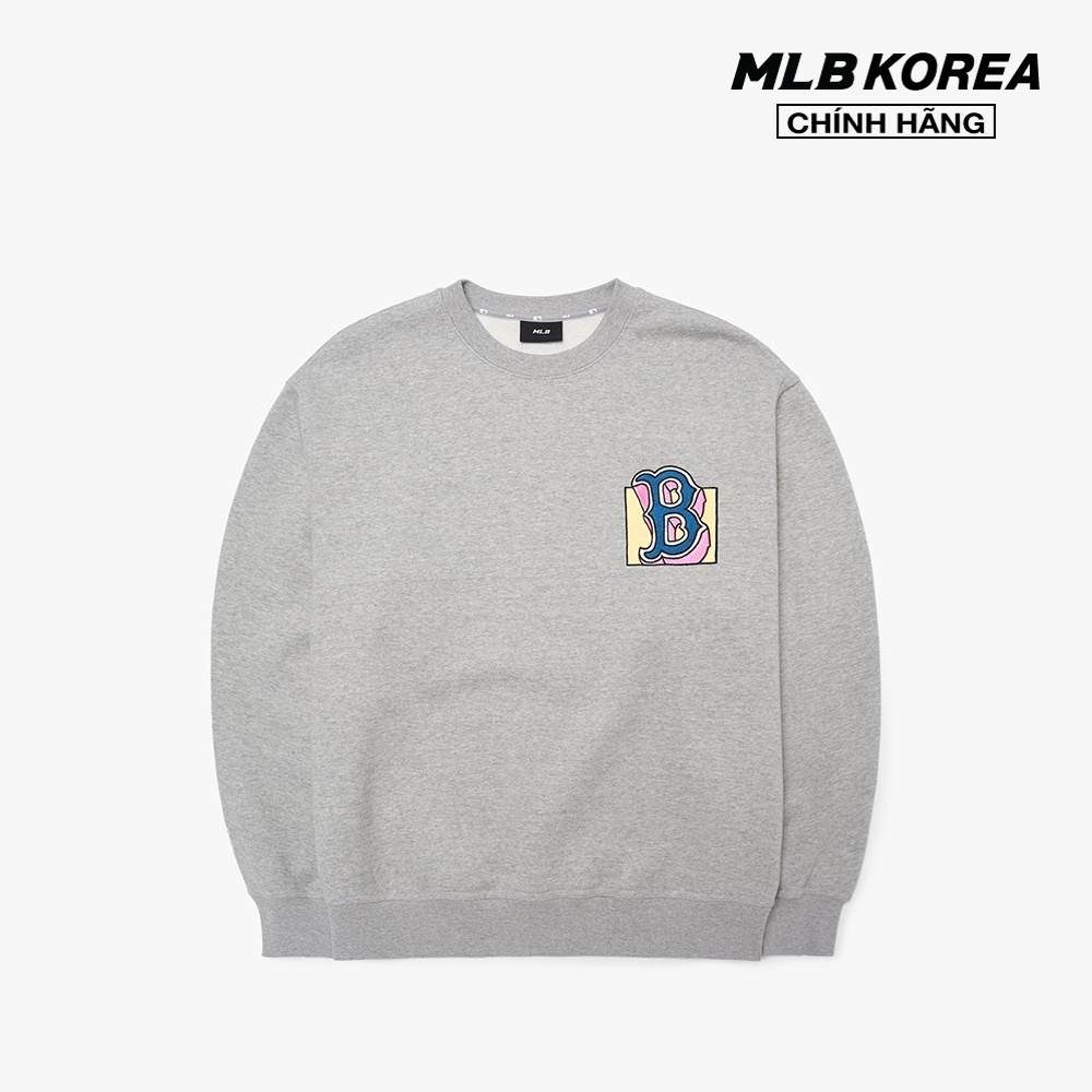 MLB - Áo sweatshirt phom suông LIKE Cartoon Mega Overfit 3AMTL0426-43MGS