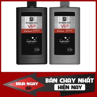 Sữa tắm dầu gội nước hoa cao cấp romano vip 650g