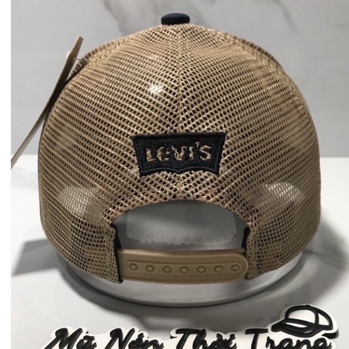 Nón Kết - Mũ Lưỡi Trai Nam Levis Vải Jean Phối Lưới Cao Cấp Dành Cho Cả Nam Và Nữ - Ảnh Shop chụp trực tiếp