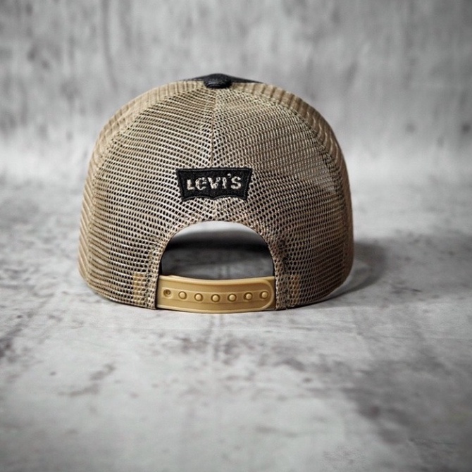 Nón Kết - Mũ Lưỡi Trai Nam Levis Vải Jean Phối Lưới Cao Cấp Dành Cho Cả Nam Và Nữ - Ảnh Shop chụp trực tiếp