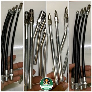 Ống sắt bơm mỡ,dây bơm mỡ bò,đầu bằng và đầu nhọn