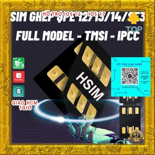 Sim ghép QPE mới nhất 2023 - Hỗ trợ ghép esim các dòng ip SE3 , 12, 13 , 14 Serries 2 mãnh