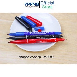 BÚT LÔNG DẦU 2 ĐẦU MO-120 (COMBO 10 CÁI)