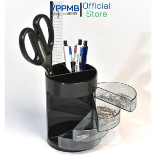 Khay cắm bút Thiên Long PS01,Hộp cắm bút nhựa để bàn