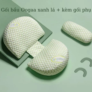 Gối Bầu Cánh Tiên Sợi Tre cao Cấp ( Tặng Kèm Gối Phụ Hỗ Trợ Giảm Đau Lưng Cho Mẹ Bầu) Shop Ben