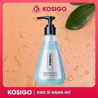 Kem Đánh Răng HUNMUI 210ml dạng Gel lỏng giúp trắng răng giảm ố vàng, hết hôi miệng làm thơm miệng