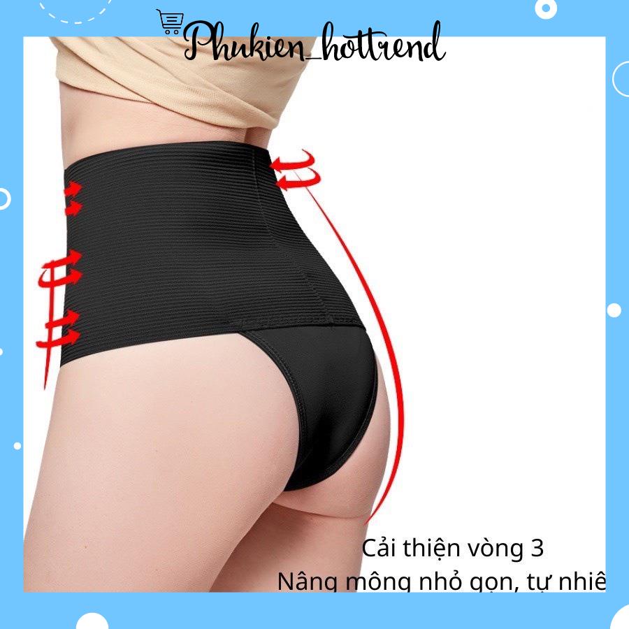 Quần Lót , Quần Gen Bụng Dưới Siết Eo Định Hình 3D Chống Cuộn Mặc Váy QG05 phanngoc03