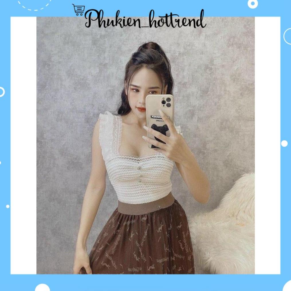 Áo Bra Ren Cánh Tiên Siêu Xinh - Áo Croptop Hai Dây Ren Cánh Tiên Siêu Hot 6211 phanngoc03