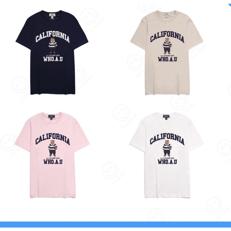 Áo thun Gấu thời trang cotton 100 %.