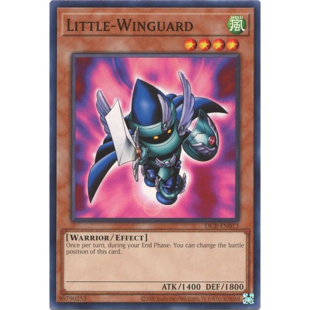 Thẻ Bài Yugioh Little-Winguard - DCR-EN013 - Common Unlimited (25th Reprint)
