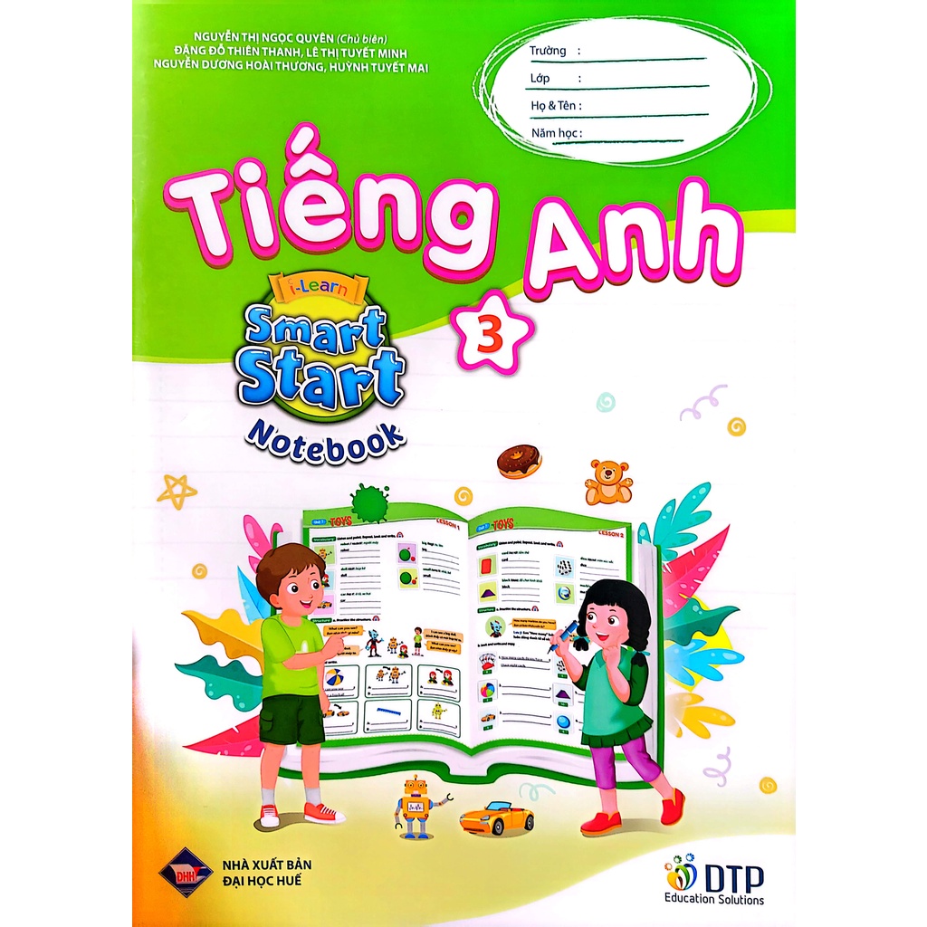 Sách Tiếng Anh ilearn Smart Start 3 Notebook