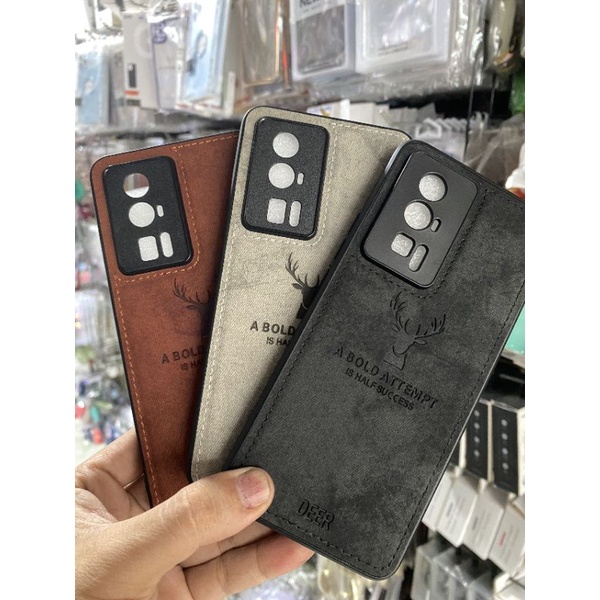 Ốp lưng Xiaomi Redmi K60 / K60pro dẻo viền đen lưng vải in hình hưu có bảo vệ camera