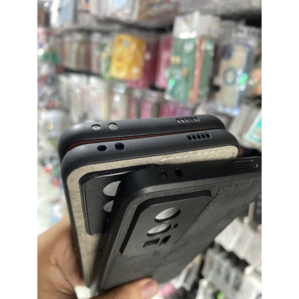 Ốp lưng Xiaomi Redmi K60 / K60pro dẻo viền đen lưng vải in hình hưu có bảo vệ camera