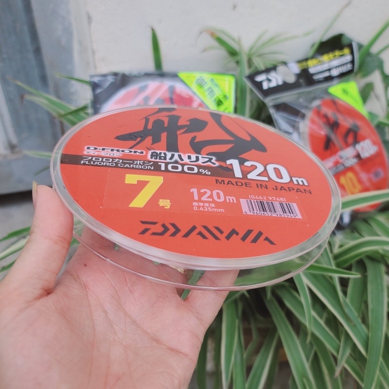 {BÁN LẺ} 5 mét Leader Daiwa Fluoro Carbon 100% / Cước Daiwa DFron / Laeder / dây câu cá / trục thẻo 