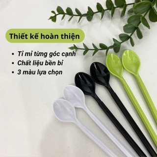 Thìa nhựa sinh tố nhựa Việt Nhật, thìa ăn dặm cho bé