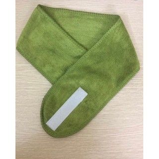 Băng đô đỏ đô quấn tóc Spa siêu mềm bản rộng 10 cm