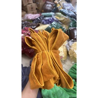 Băng đô đỏ đô quấn tóc Spa siêu mềm bản rộng 10 cm