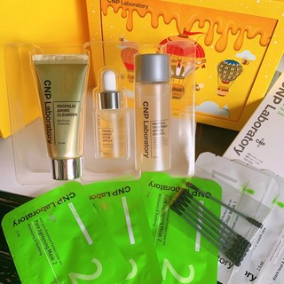 SET DƯỠNG DA CNP LABORATORY PROPOLIS ( KEO ONG)  4 MÓN