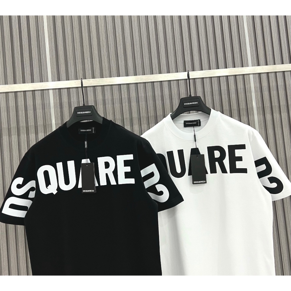 Áo thun, Phông DSQUARED2 Big Logo Vải Cotton 100%