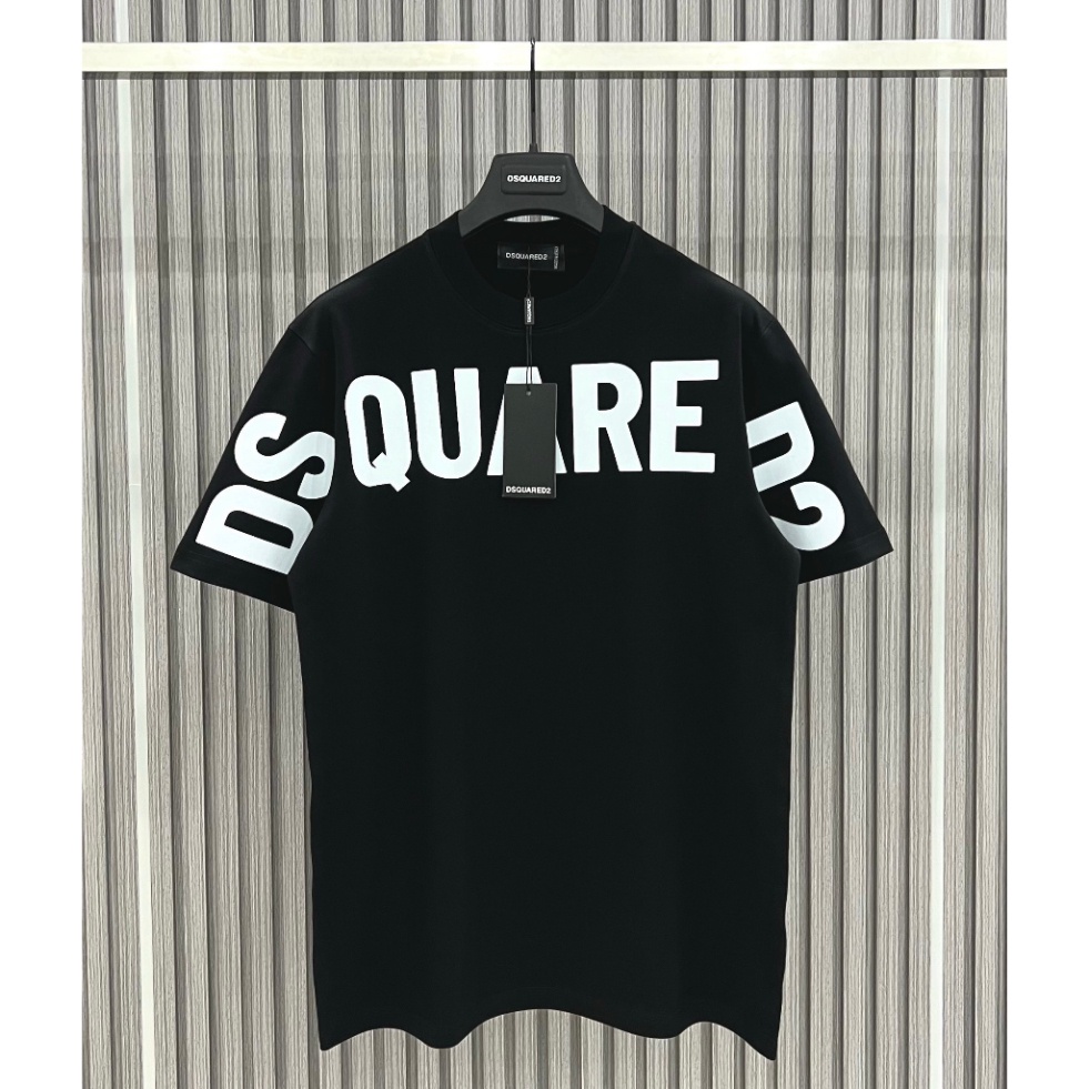 Áo thun, Phông DSQUARED2 Big Logo Vải Cotton 100%