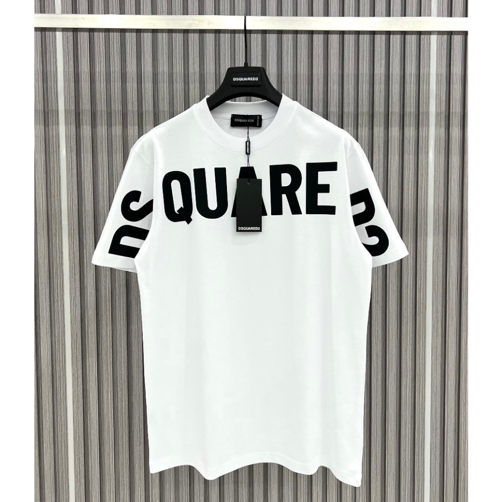 Áo thun, Phông DSQUARED2 Big Logo Vải Cotton 100%