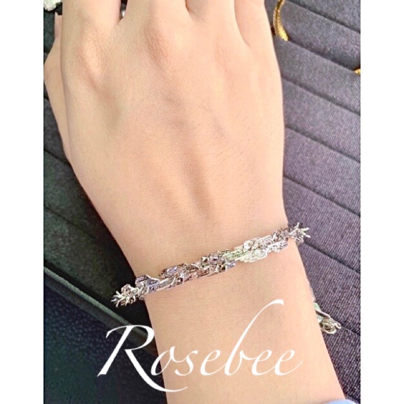 Lắc tay vuông mạ vàng Ý thanh lịch, thời trang