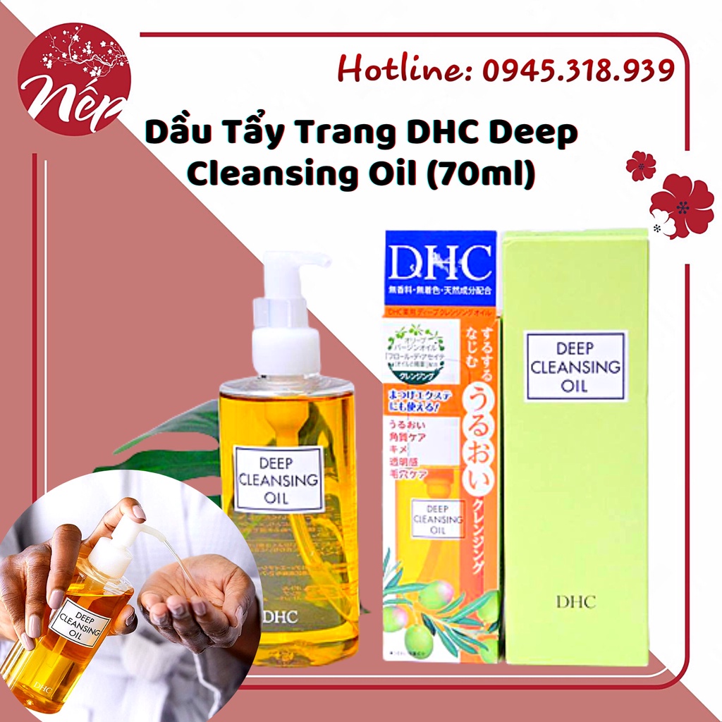 Dầu Tẩy Trang DHC Deep Cleansing Oil (70ml)