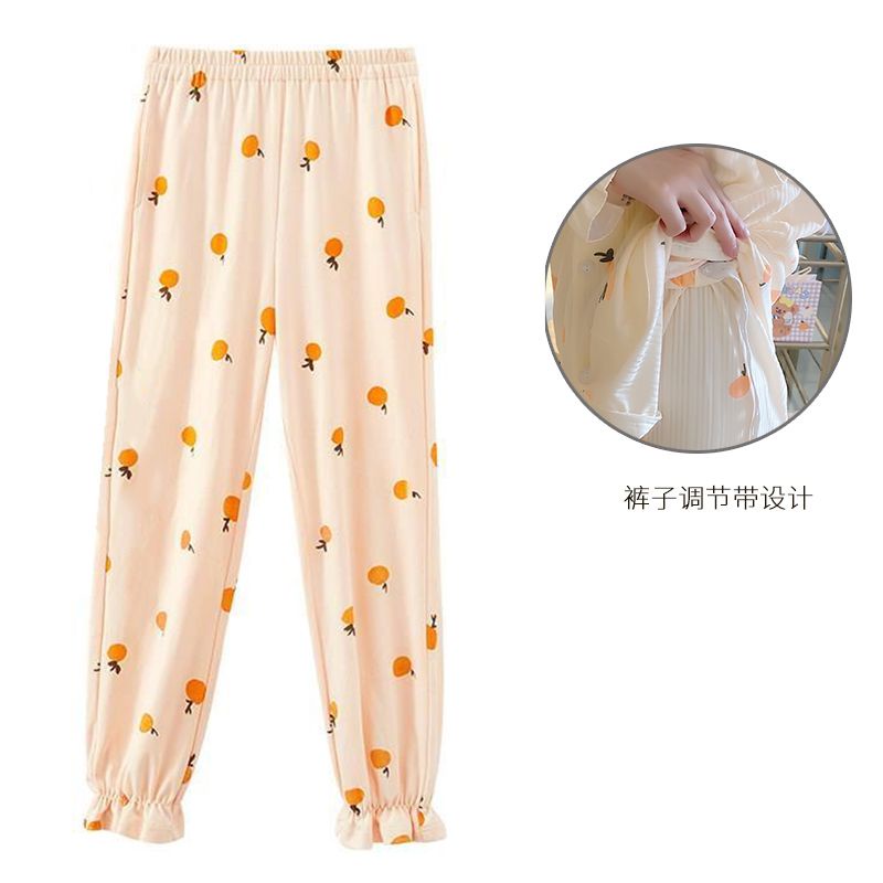 Quần Ngủ Mỏng Nhẹ Thoáng Khí Plus Size Thời Trang Xuân Thu Cho Mẹ Bầu