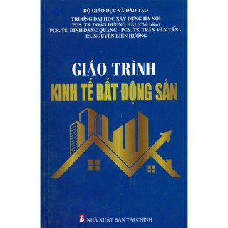 Sách - giáo trình kinh tế bất động sản