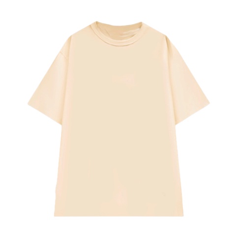 Áo thun , Phông trơn Basic Định lượng 230GSM vải Cotton 100%