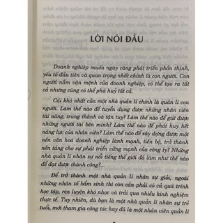 Sách - Quản Lý Nhân Sự ( Đình Phúc )