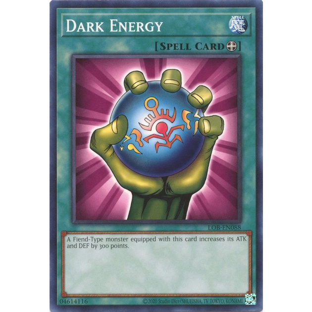 Thẻ Bài Yugioh Dark Energy - LOB-EN088 - Common Unlimited