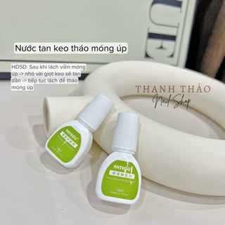 Nước tan keo tháo móng úp, Tháo móng giả Chính hãng