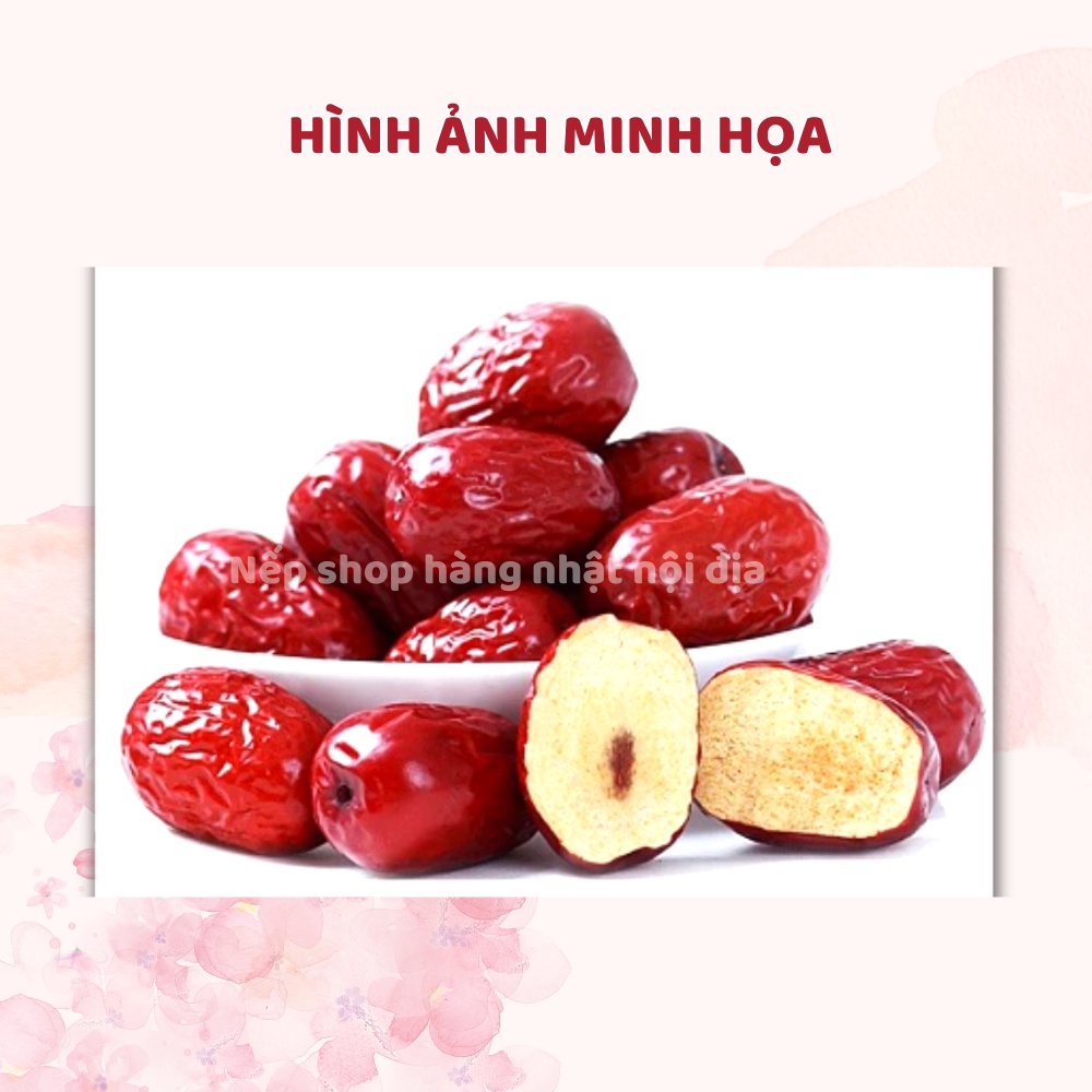 Táo đỏ sấy khô Kobe Bussan Nhật Bản gói 500g (Date 2023) [TÁO ĐỎ SẤY]