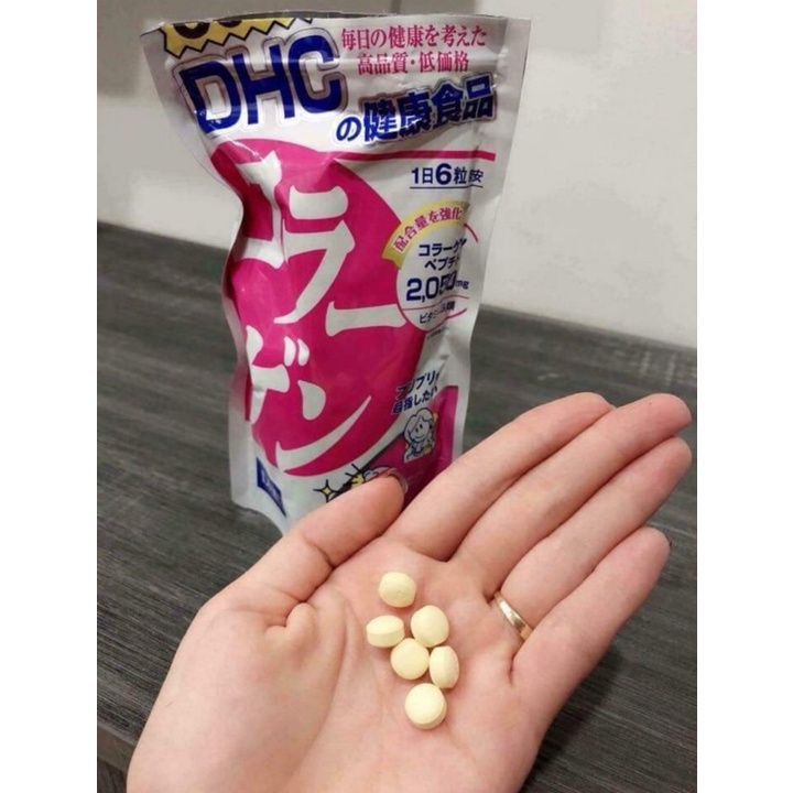 Viên Uống DHC Bổ Sung Vitamin Nhật Bản Vitamin C,Rau củ,Collagen,Trắng da