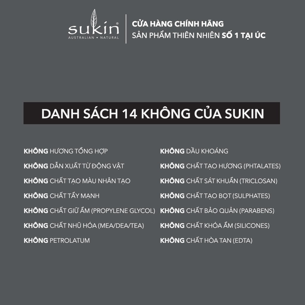 Kem Dưỡng Ẩm Cân Bằng Dầu Cho Da Mặt Sukin Oil Balancing Mattifying Facial Moisturiser 125ml (HSD: 15/07/2024)