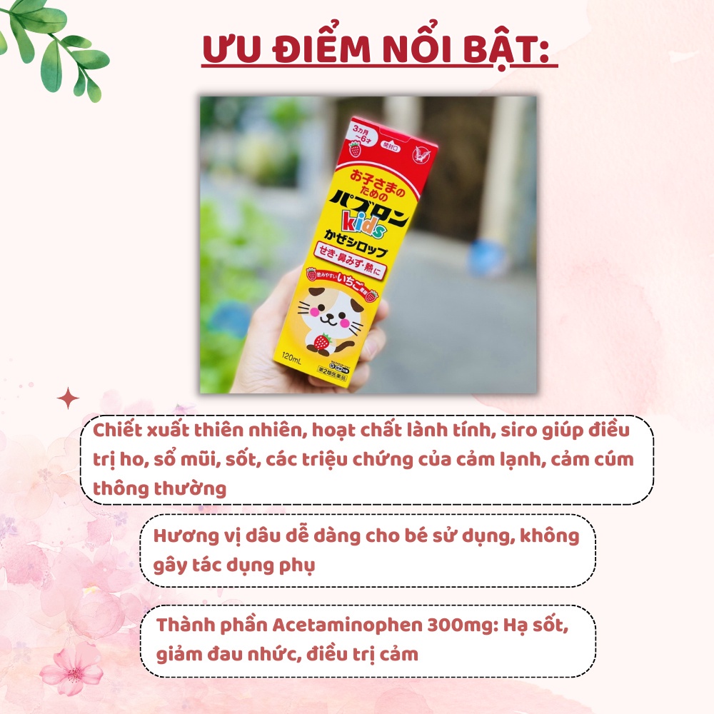 Siro S siro chó mèo an toàn cho bé 120ml Nhật Bản [date 2024] [SIRO CHÓ MÈO]