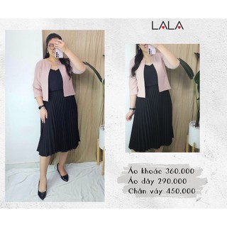 Bigsize công sở - Váy Maxi - Đen Ly