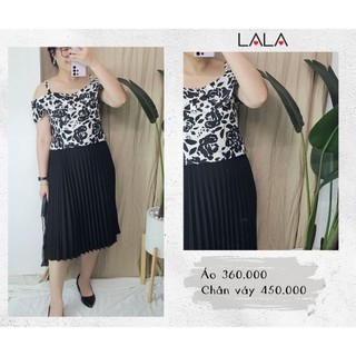 Bigsize công sở - Váy Maxi - Đen Ly