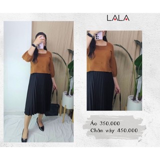 Bigsize công sở - Váy Maxi - Đen Ly