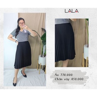 Bigsize công sở - Váy Maxi - Đen Ly