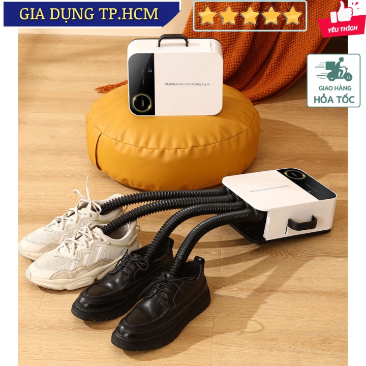 🆕 Máy sấy giày 2 đôi cùng lúc khử trùng UV Multifunctional drying type LF-UVS 240W