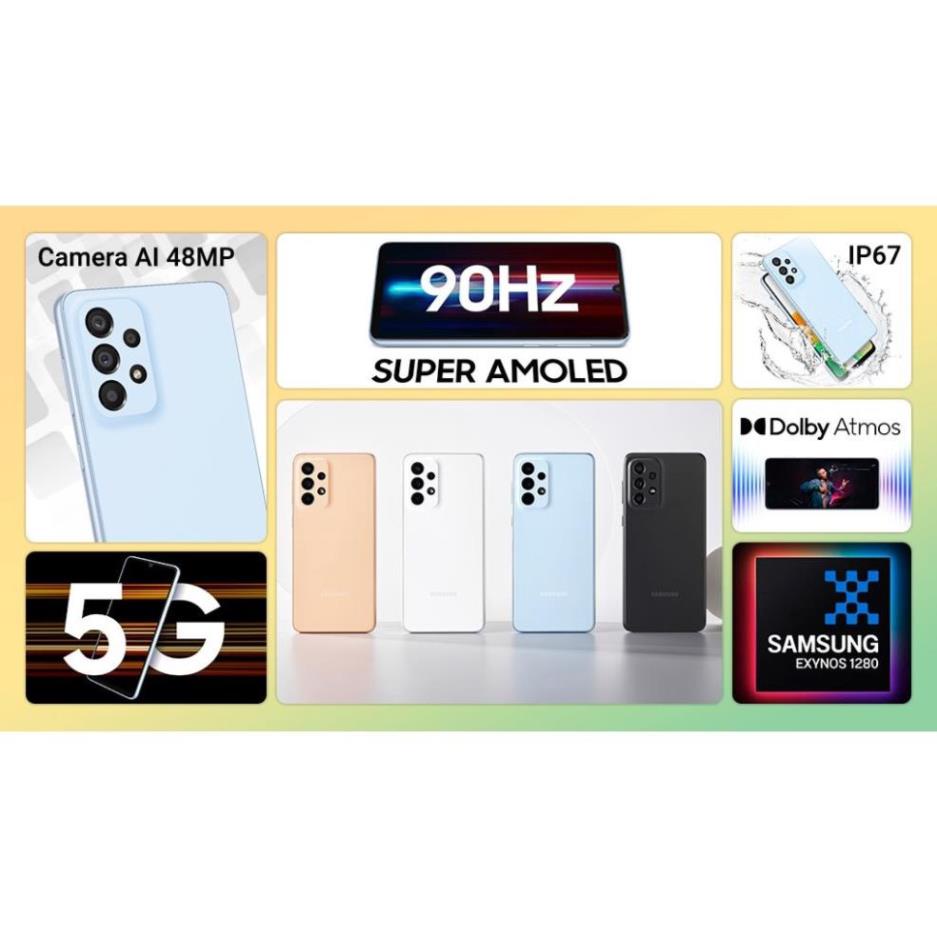Điện thoại Samsung Galaxy A33 5G Chính hãng SSVN BH 12 Tháng Lỗi 1 Đổi 1 | BigBuy360 - bigbuy360.vn