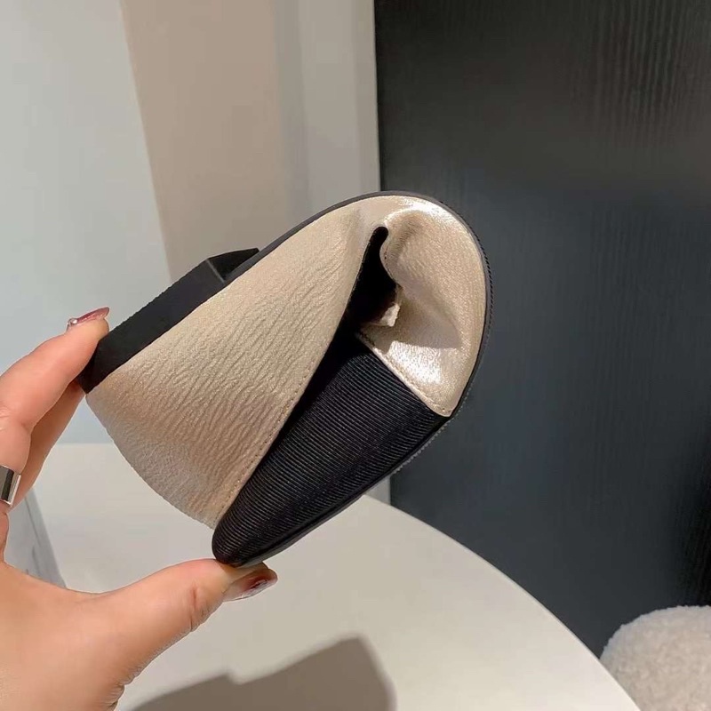 Giày bệt búp bê đính nơ - Giày đế cao su mềm