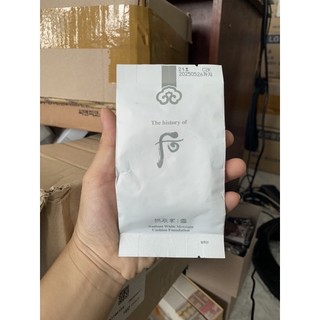 1 lõi phấn whoo trắng tách set nền đẹp chống nắng SPF50+/PA+++