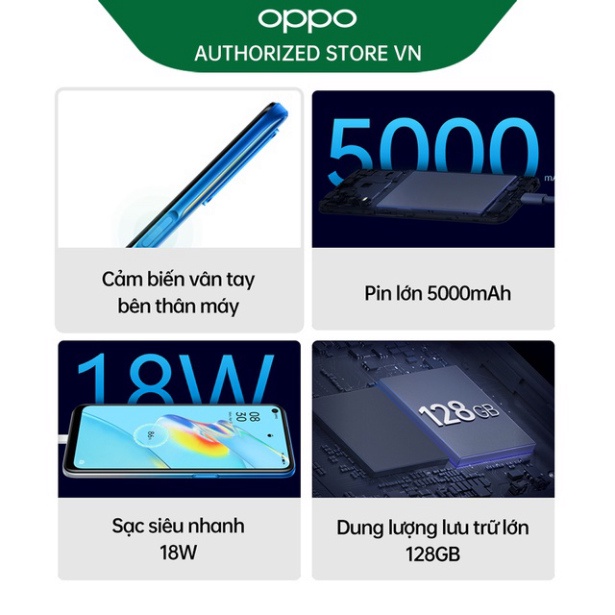 Điện thoại OPPO A54  - Hàng Chính Hãng Máy Mới Bảo Hành 12 Tháng Hỗ Trợ Đổi Trả 7 Ngày Đầu