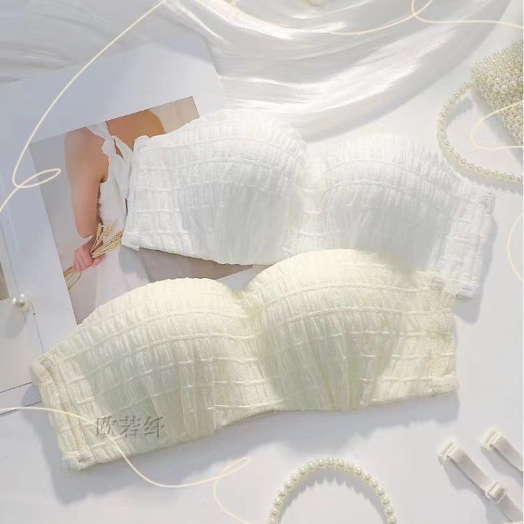 Jiashucheng Áo Ngực Không Dây Không Gọng Thép Chống Trượt Thời Trang Mùa Hè Cho Nữ